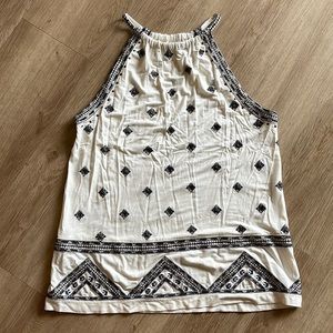 Anthropologie embroidered top. Size S